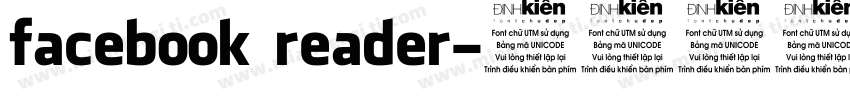 facebook reader字体转换
